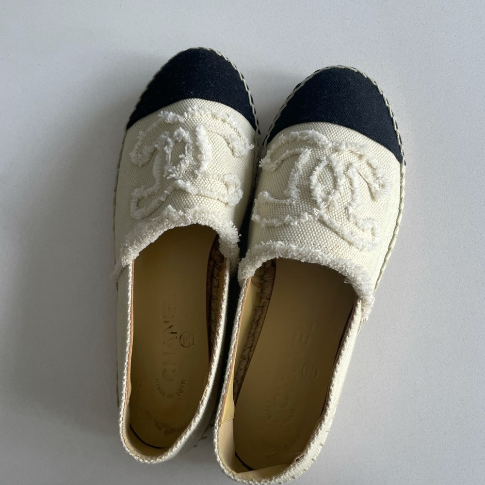 Vintage Chanel espadrilles